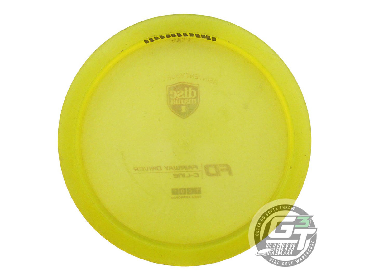 USED DiscMania C-Line FD 169g Yellow Magenta Foil Fairway Driver Golf Disc