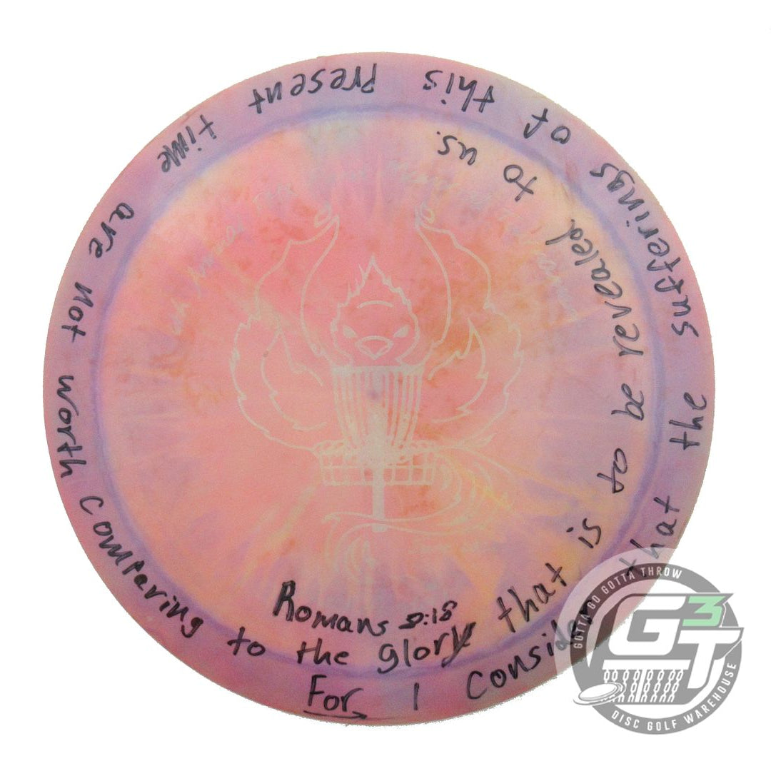 USED Discraft ESP Nuke 173g Purple-Tan HOME DYED Distance Driver Golf Disc