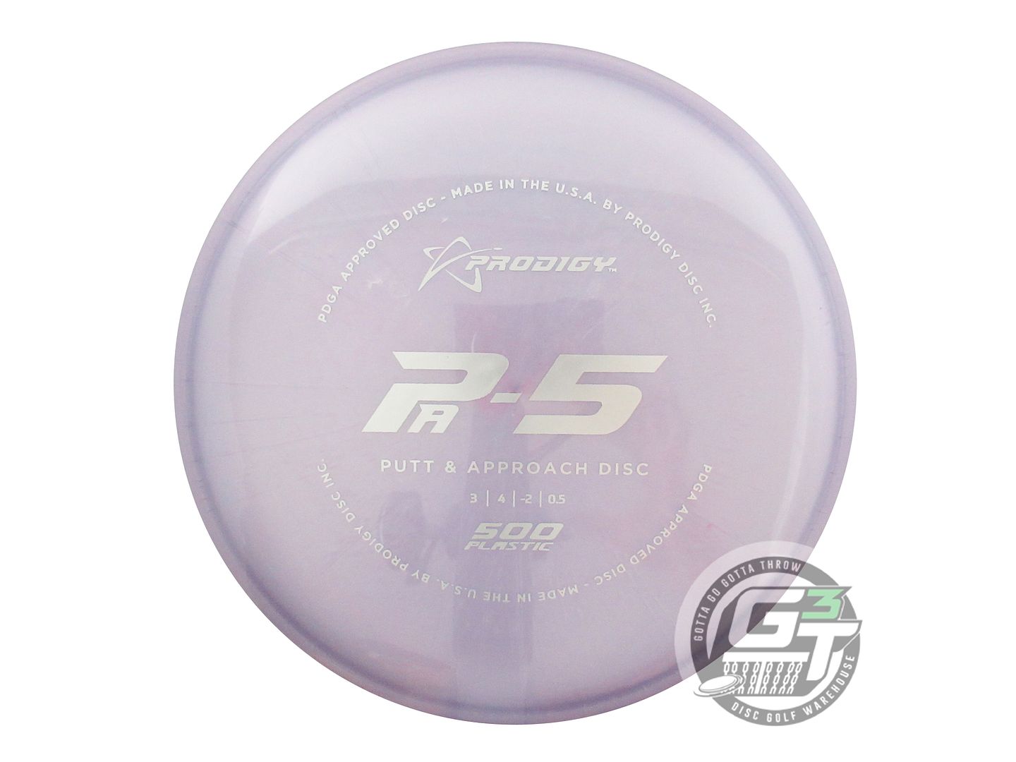 Prodigy 500 Series PA5 Putter Golf Disc (Individually Listed) - Gotta Go Gotta Throw