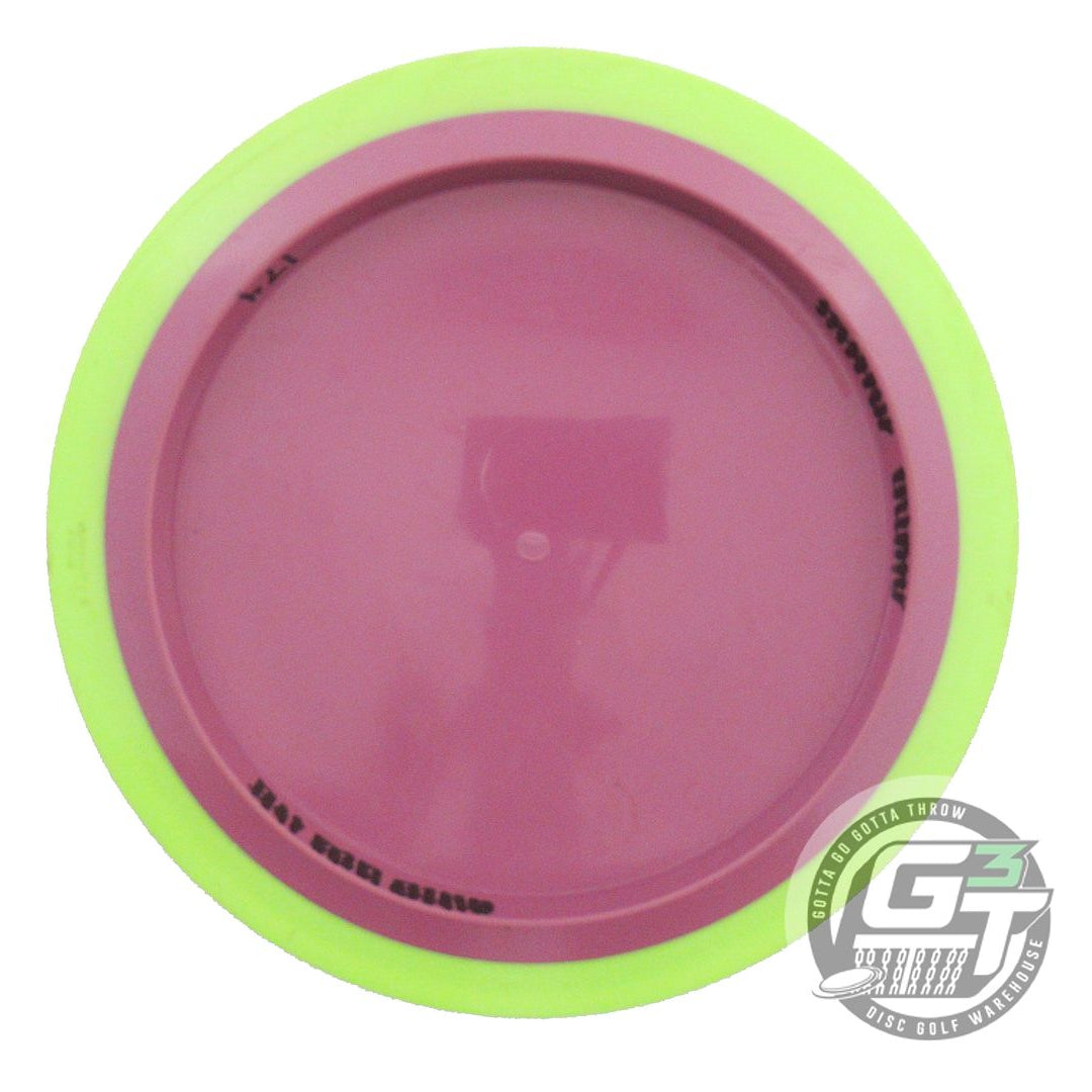 USED Axiom Discs Neutron Tantrum 174g Purple Dayglow Rim Distance Driver Disc