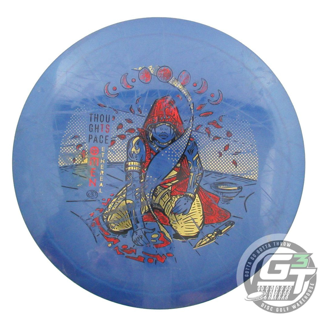 USED Thought Space Ethereal Omen 175g Blue Fairway Driver Golf Disc