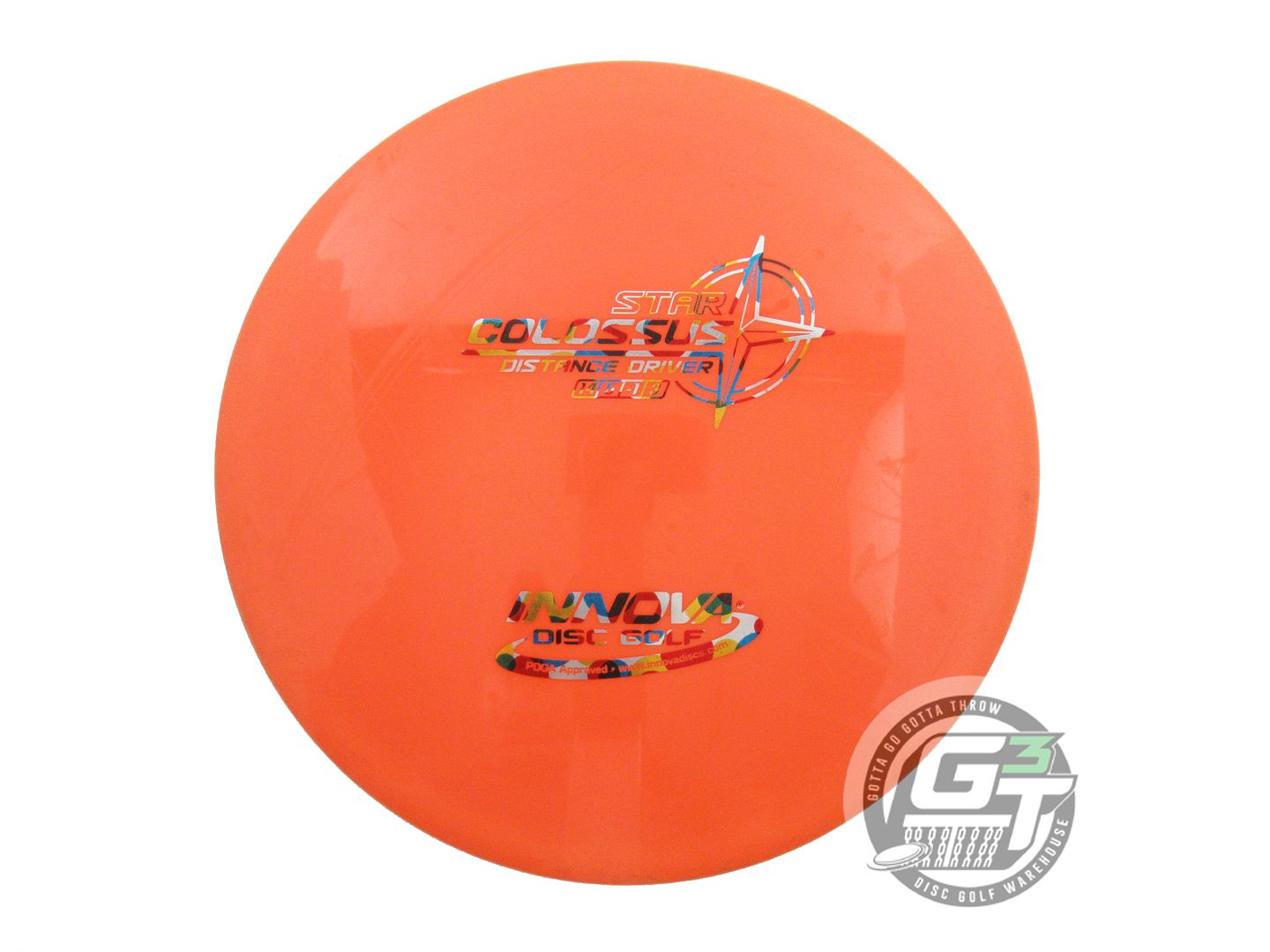 USED Innova Star Colossus 175g Orange Wonder Bread Distance Driver Golf Disc