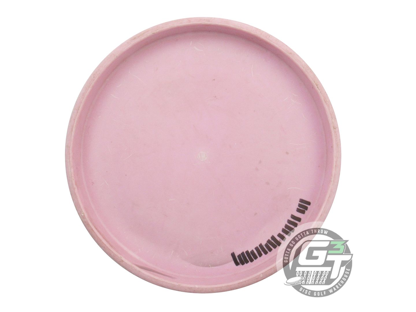 USED Kastaplast K3 Berg 171g Lt. Pink Black Stamp Putter Golf Disc
