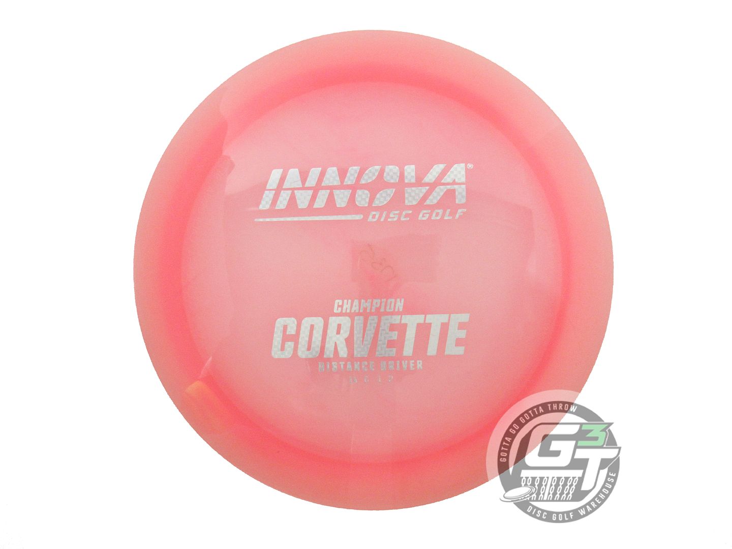 USED Innova Champion Corvette 175g Pink Silver Weave Foil Distance Driver Disc