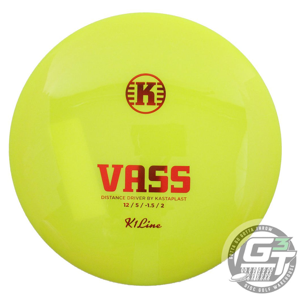 Kastaplast K1 Vass Distance Driver Golf Disc (Individually Listed)