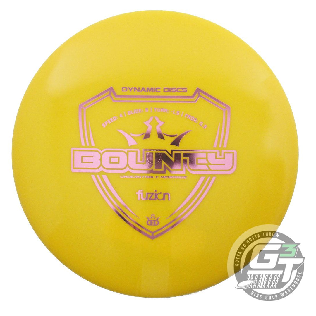 Dynamic Discs Fuzion Bounty Midrange Golf Disc (Individually Listed)