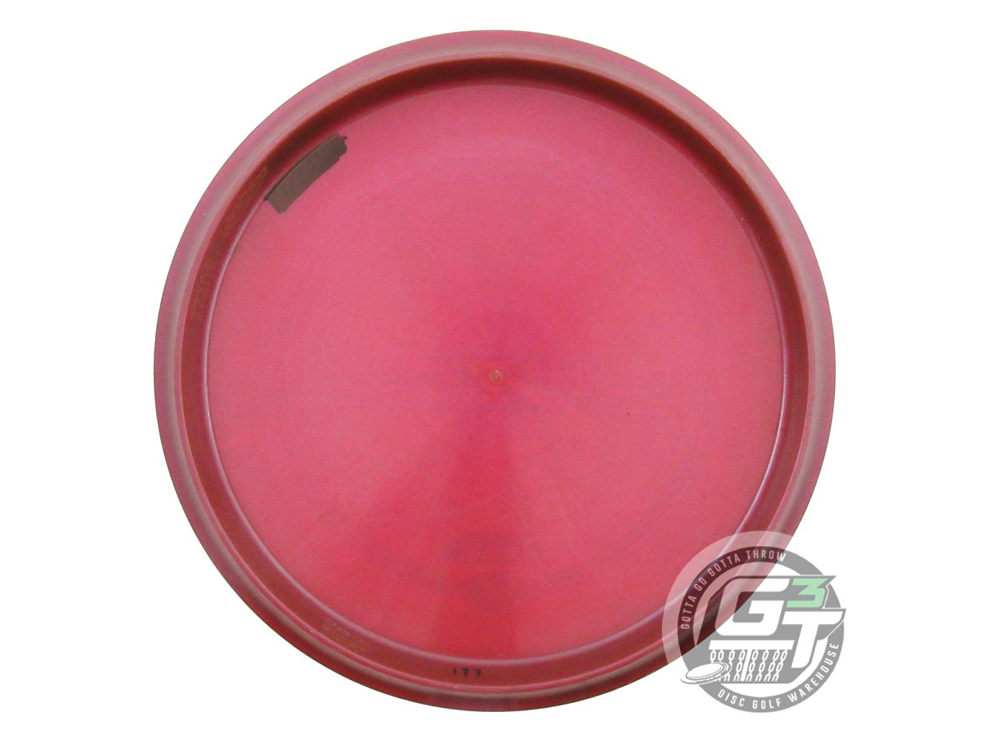 USED Discraft Z Buzzz 177g Maroon Red Rose Foil Midrange Golf Disc