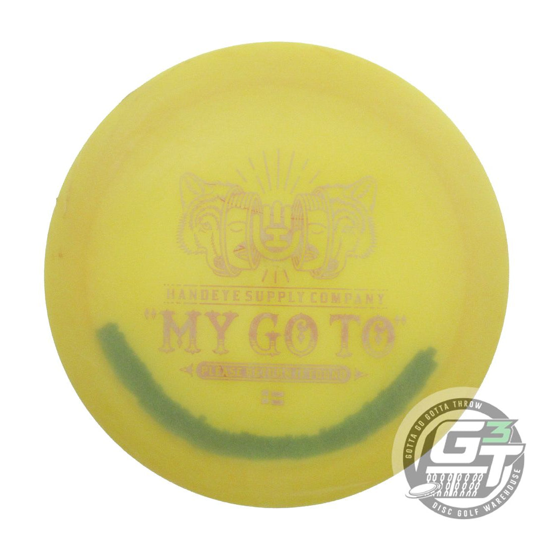 USED Dynamic Discs Lucid AIR Trespass 157g Yellow Lilac Stamp Driver Golf Disc