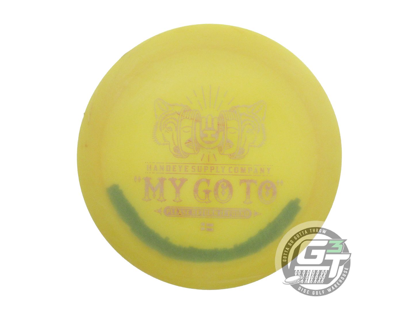 USED Dynamic Discs Lucid AIR Trespass 157g Yellow Lilac Stamp Driver Golf Disc