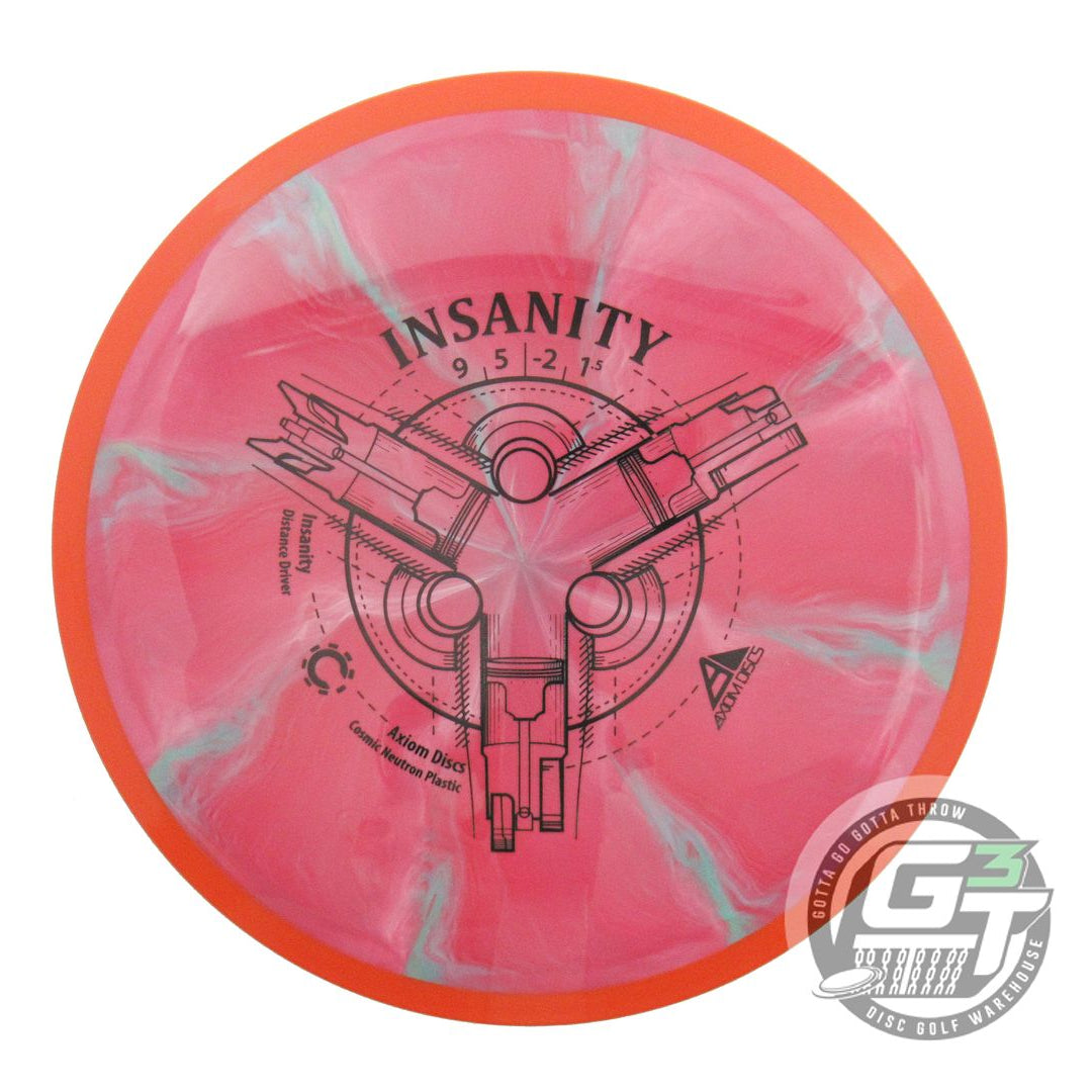 Axiom Cosmic Neutron Insanity Distance Driver Golf Disc (Individually Listed) - Gotta Go Gotta Throw