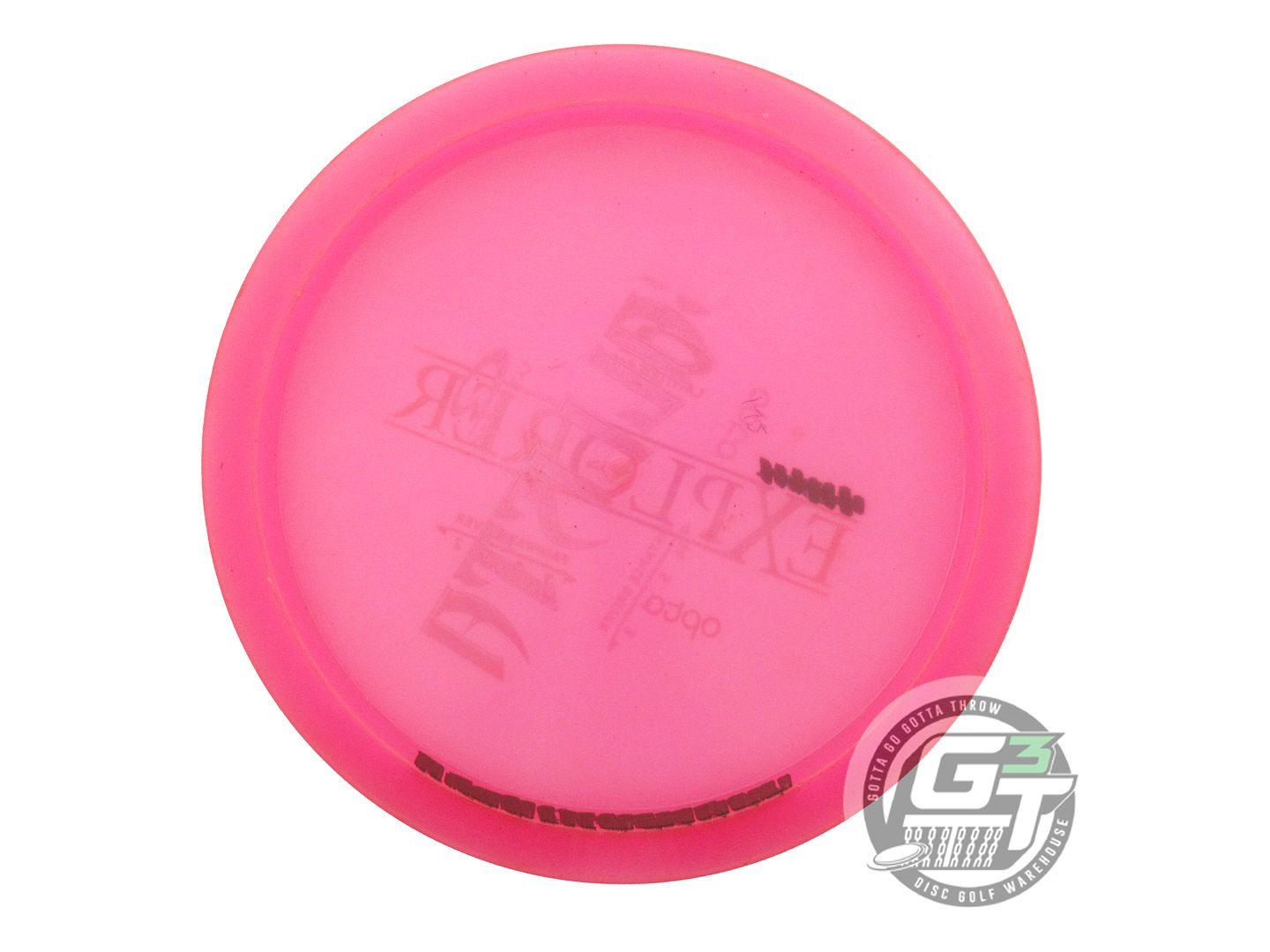 USED Latitude 64 X-OUT Opto Explorer 174g Pink Distance Driver Golf Disc