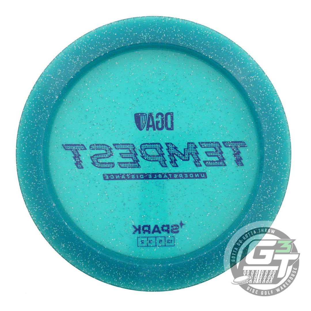 USED DGA Spark Tempest 175g Teal Purple Stamp Distance Driver Golf Disc