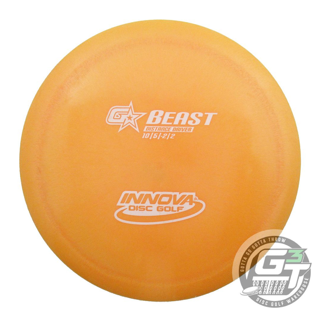 USED Innova GStar Beast 175g Marigold White Stamp Distance Driver Golf Disc