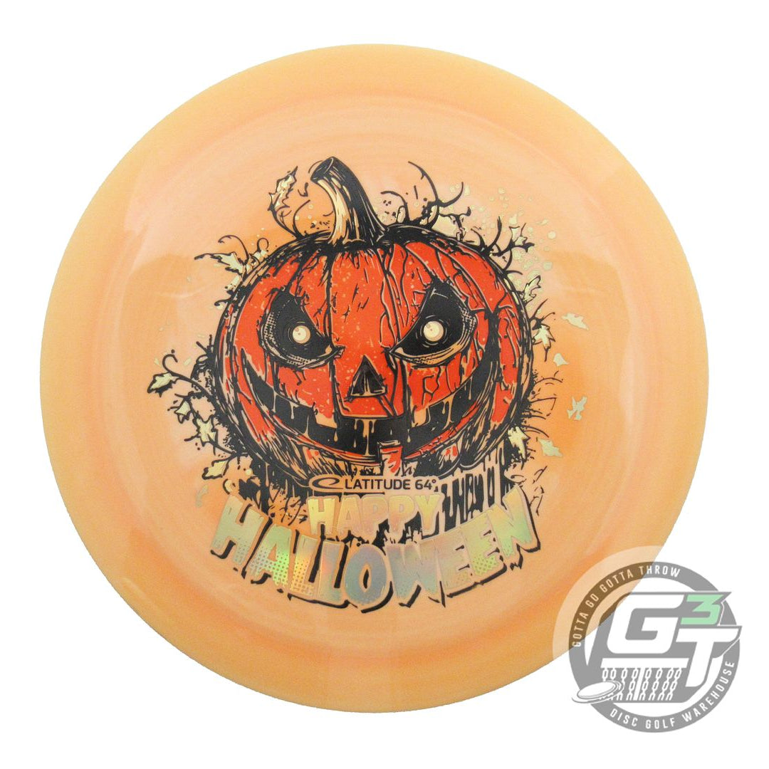 USED Latitude 64 HALLOWEEN Royal Grand Rive 173g Peach Distance Driver Golf Disc