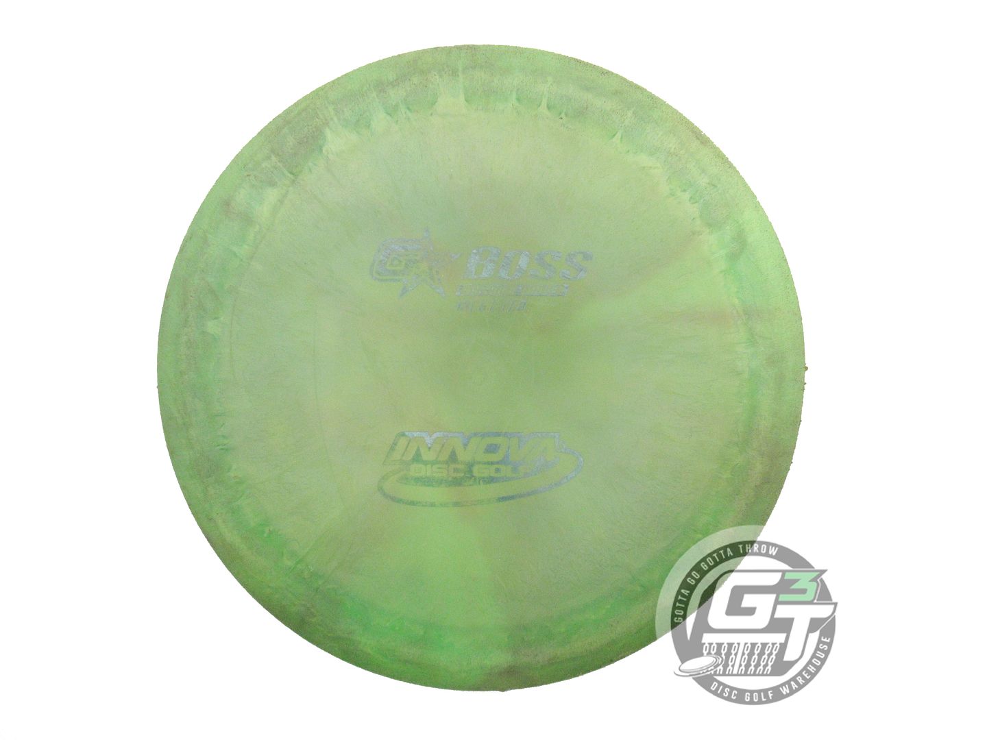 USED Innova GStar Boss 158g Lime HOME DYED Distance Driver Golf Disc