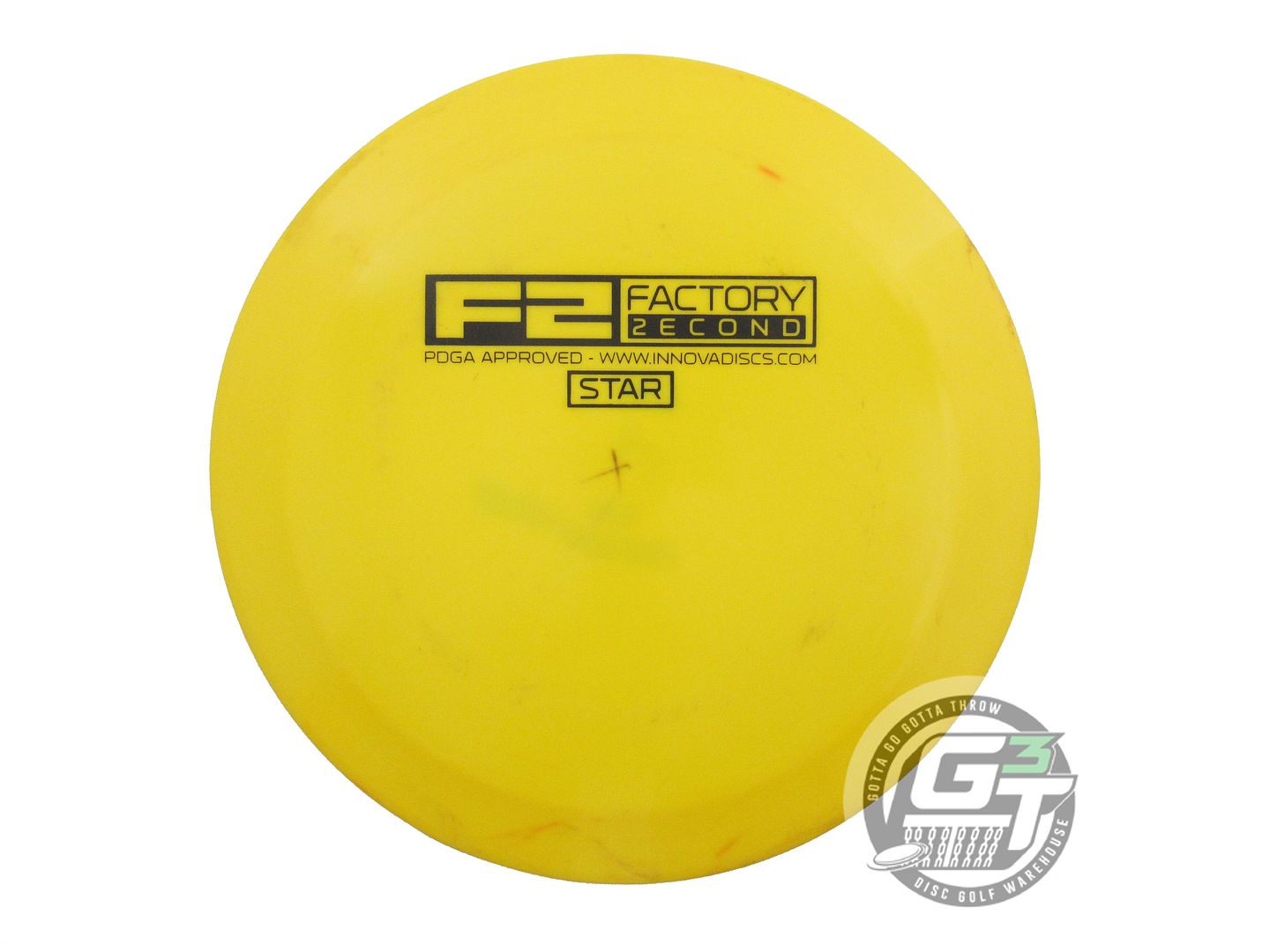 USED Innova X-OUT Star Vulcan 174g Marigold Distance Driver Golf Disc