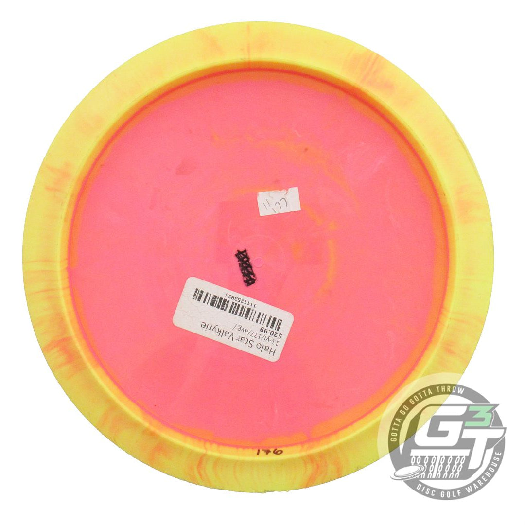 USED Innova Halo Star Valkyrie 177g Yellow-Pink Distance Driver Golf Disc