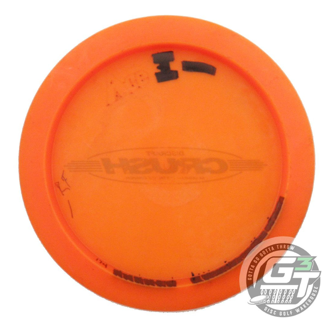 USED Discraft Elite Z Crush 174g Orange Lilac Foil Distance Driver Golf Disc
