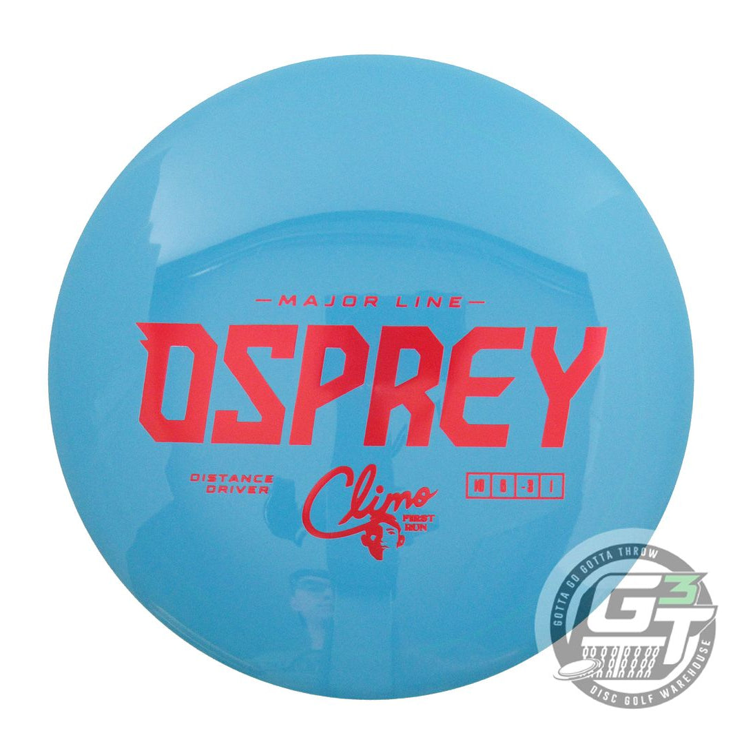 Climo First Run Major Line Osprey Distance Driver Golf Disc (Individually Listed)