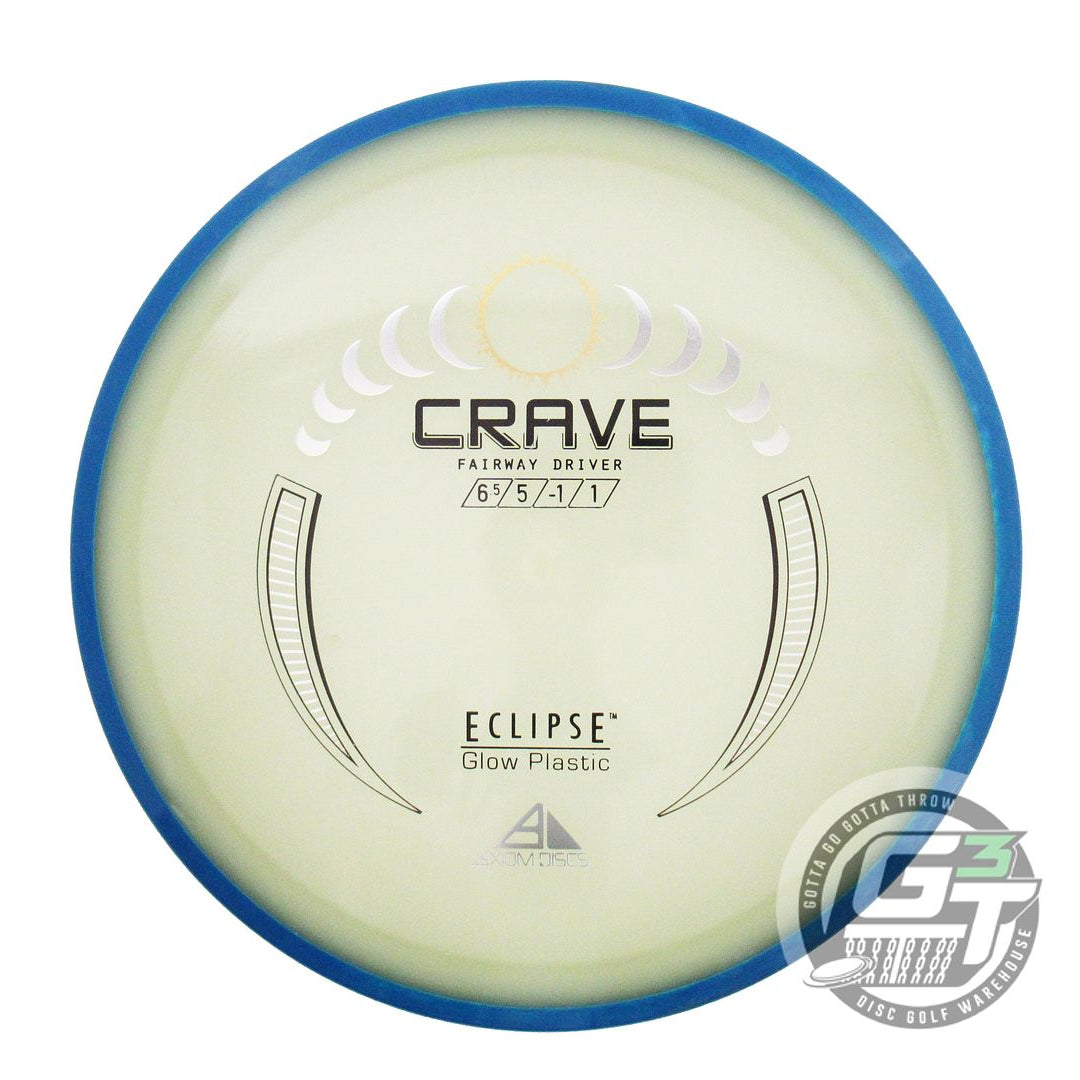 USED Axiom Discs Eclipse Proton Crave 174g Blue Rim Fairway Driver Golf Disc