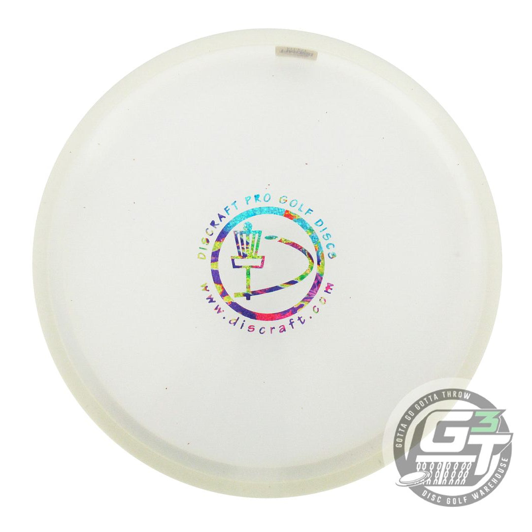 NOS Discraft CryZtal Challenger SS 175g Clear Fireworks Foil Putter Golf Disc