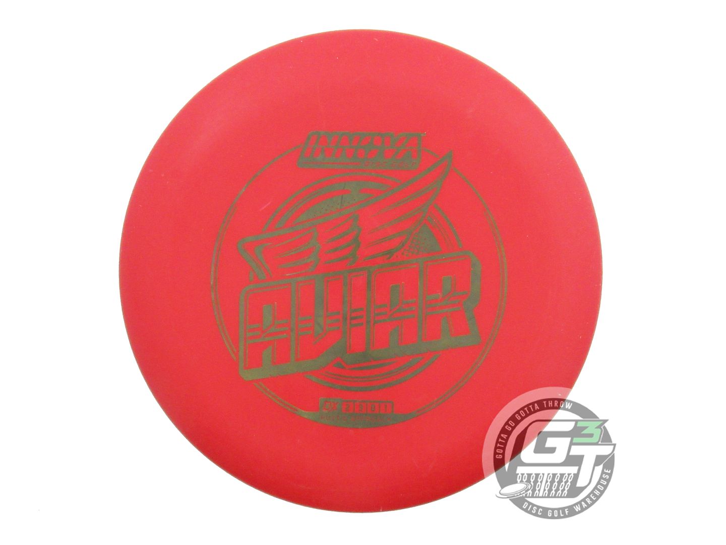 USED Innova DX Aviar 146g Red Green Stamp Putter Golf Disc