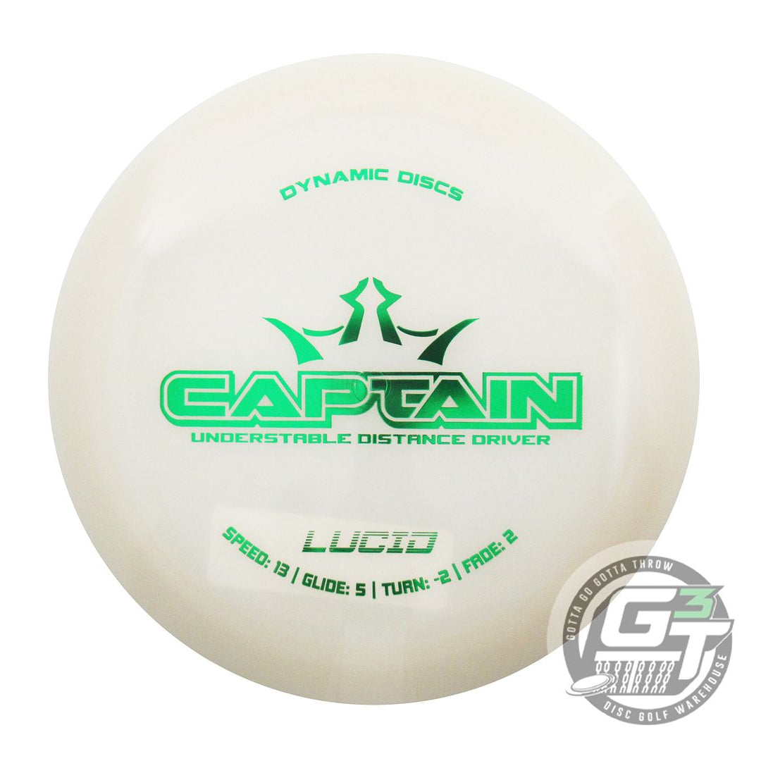 Dynamic Discs Lucid Captain Distance Driver Golf Disc (Individually Listed) - Gotta Go Gotta Throw