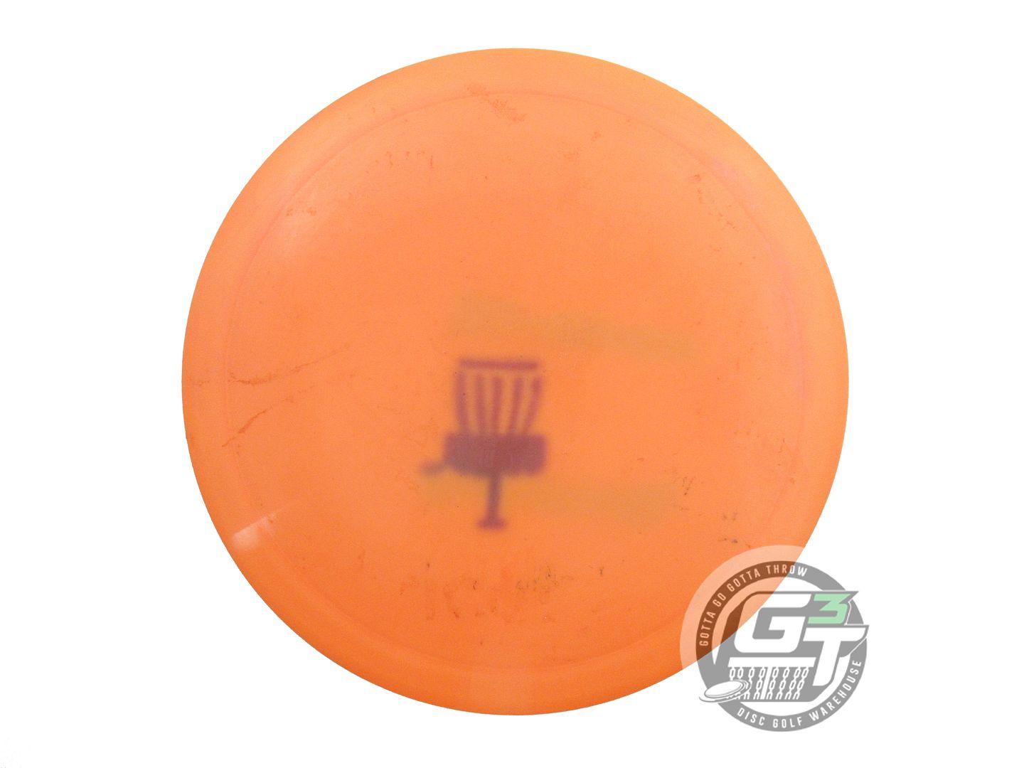 USED Discraft Big Z Vulture 176g Orange Wiped Stamp Distance Driver Golf Disc