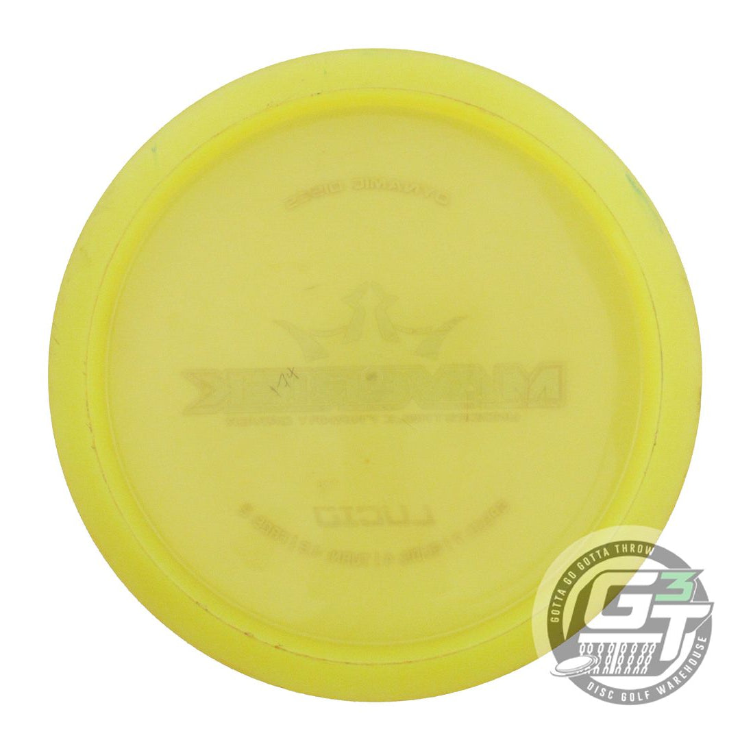 USED Dynamic Discs Lucid Maverick 174g Yellow Copper Foil Distance Driver Disc