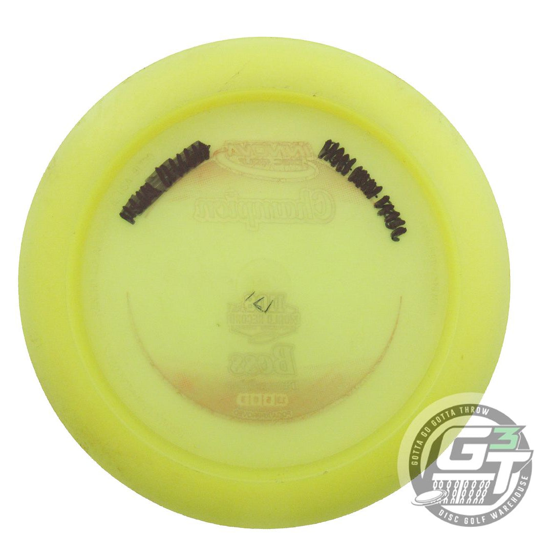 USED Innova Champion Boss 171g Yellow Red Foil Distance Driver Golf Disc