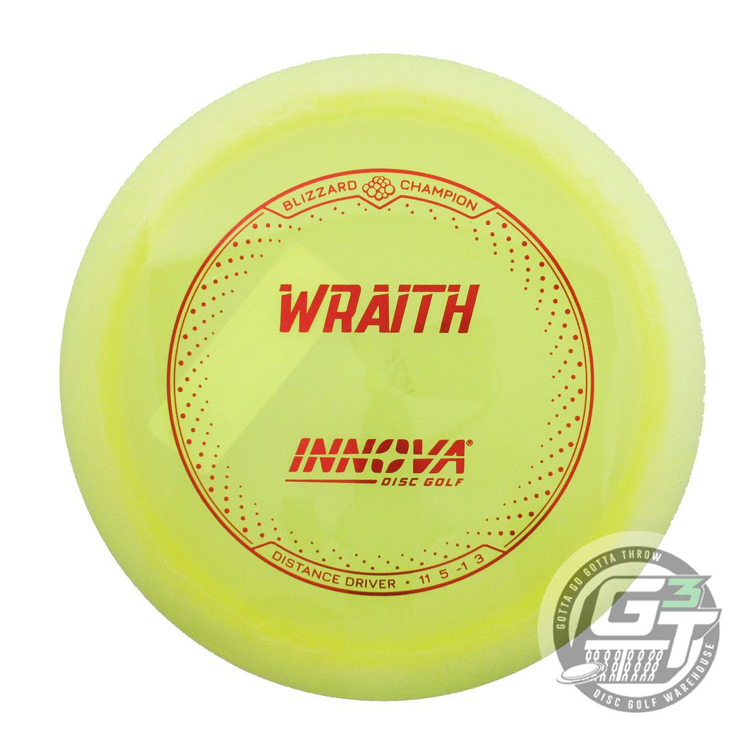 Innova Blizzard Champion Wraith Distance Driver Golf Disc (Individually Listed)