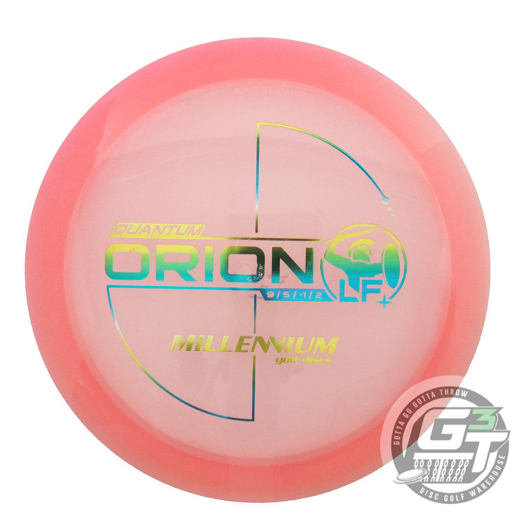 NOS Millennium Quantum Orion LF 168g Pink Sunrise Foil Distance Driver Golf Disc