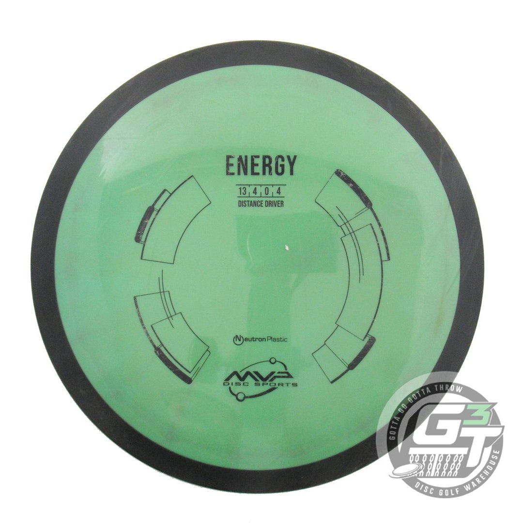 USED MVP Disc Sports Neutron Energy 173g Green Distance Driver Golf Disc