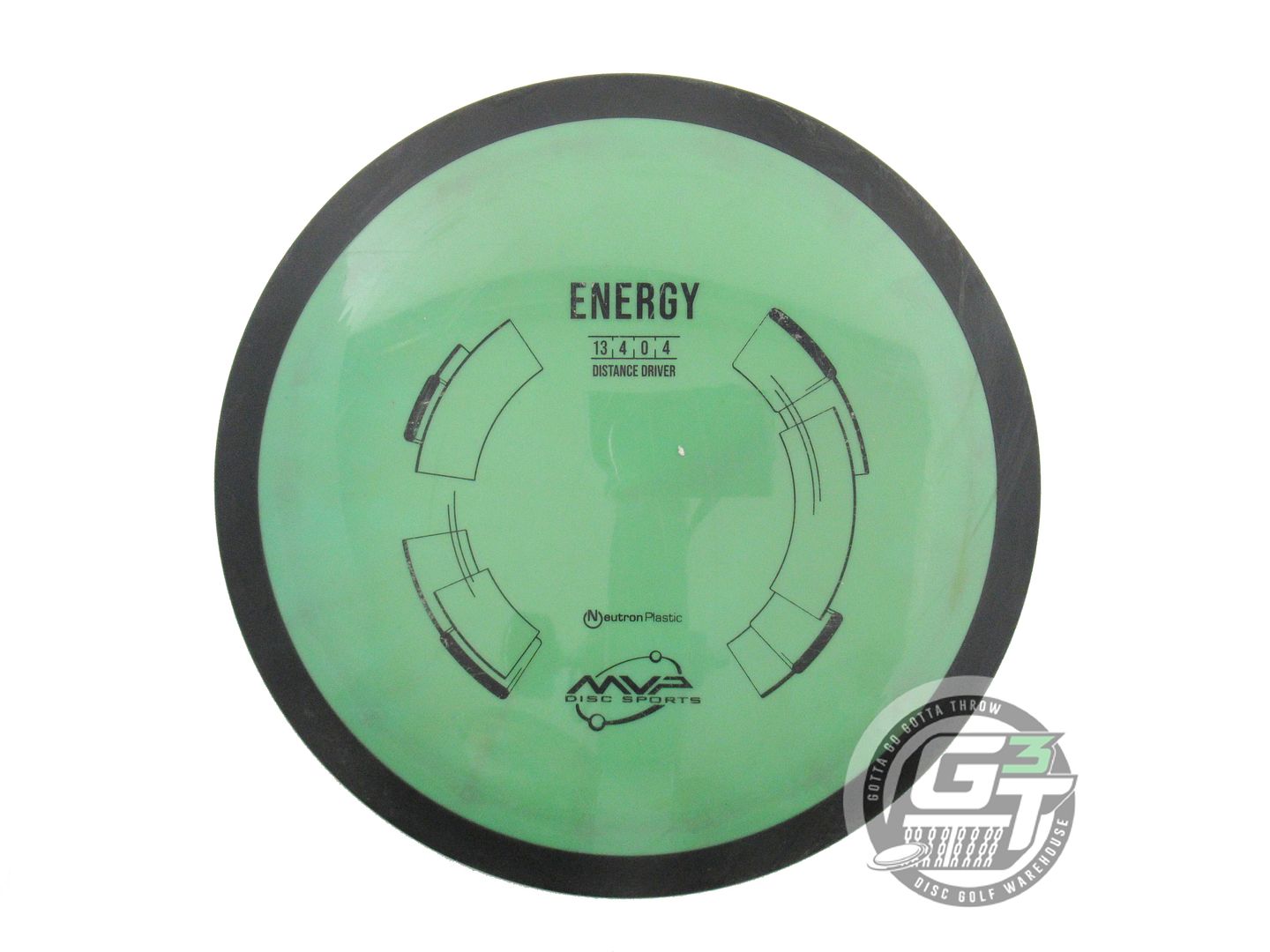USED MVP Disc Sports Neutron Energy 173g Green Distance Driver Golf Disc