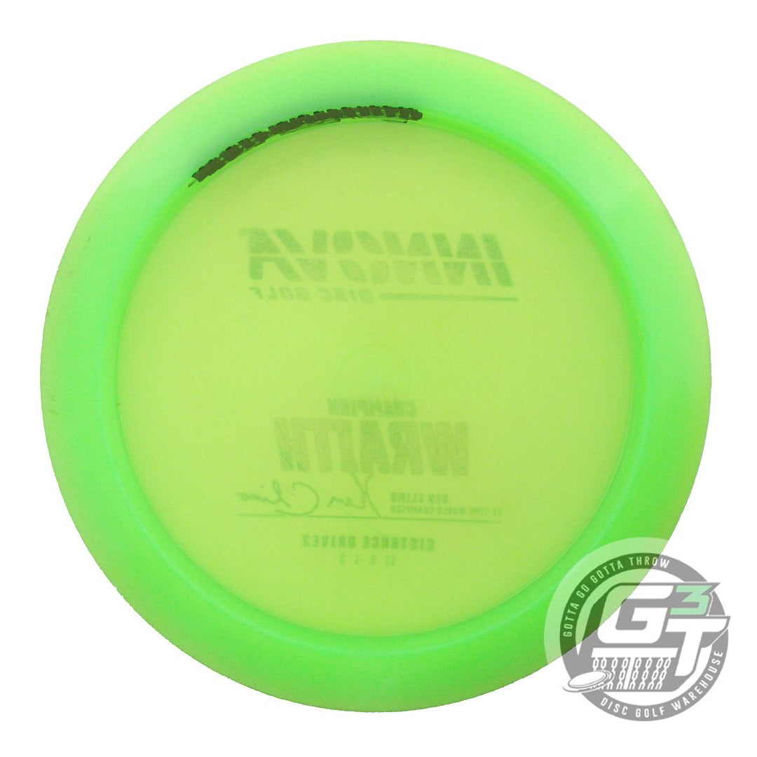 USED Innova Champion Wraith 172g Lime Lime Foil Distance Driver Golf Disc