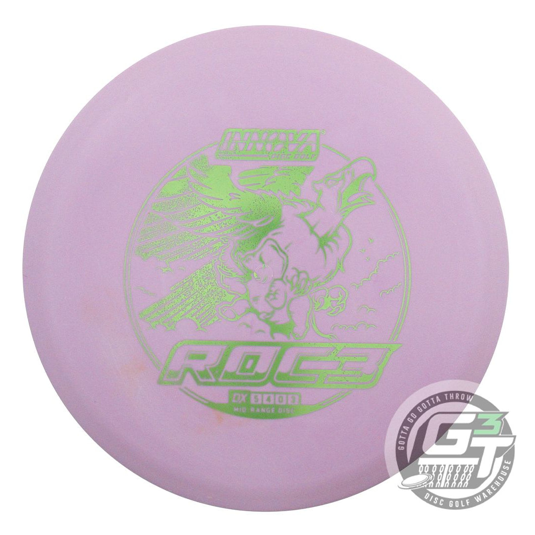 USED Innova DX Roc3 179g Lilac Lime Foil Midrange Golf Disc