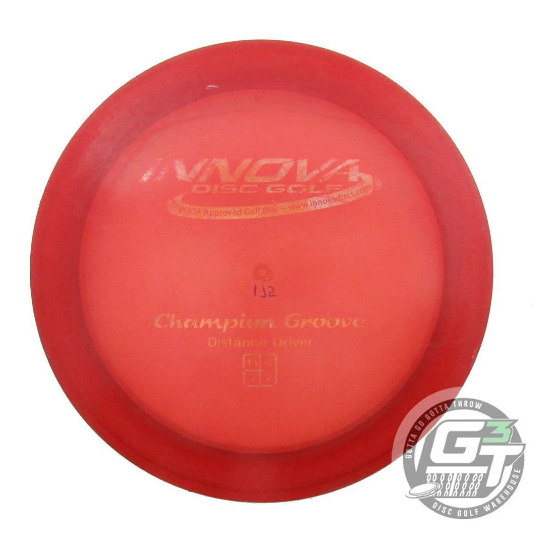 USED Innova Champion Groove 175g Red Copper Foil Distance Driver Golf Disc