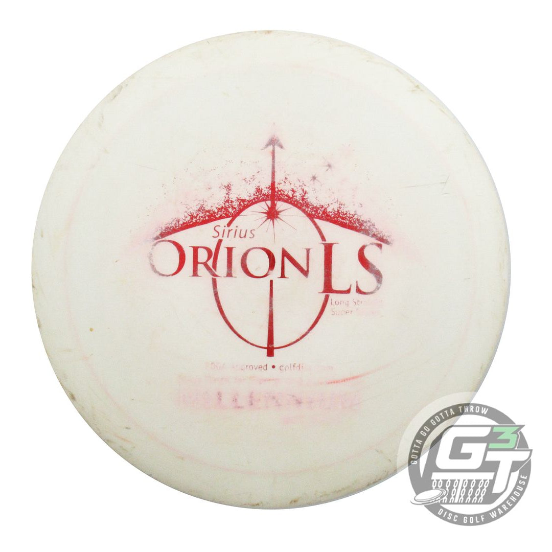 USED Millennium Sirius Orion LS 150g White Red Foil Distance Driver Golf Disc