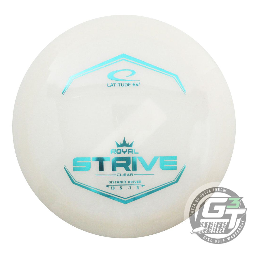 Latitude 64 Royal Clear Strive Distance Driver Golf Disc (Individually Listed)