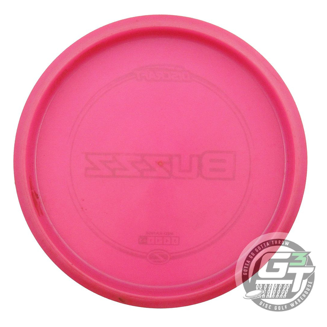 USED Discraft Z Buzzz 177g Pink Lime Star Foil Midrange Golf Disc