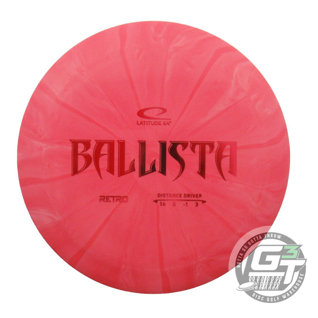 Latitude 64 Retro Burst Ballista Distance Driver Golf Disc (Individually Listed)
