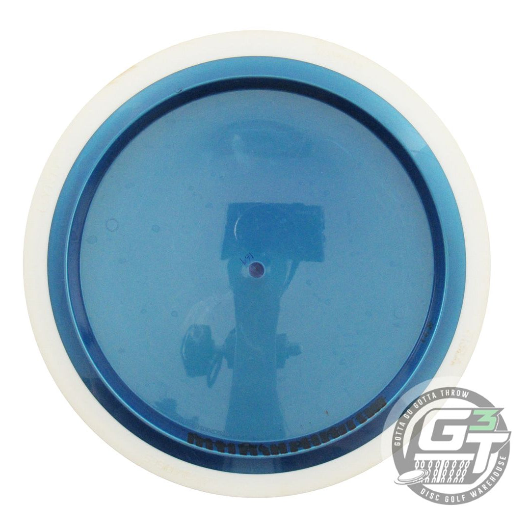 USED Axiom Discs Plasma Mayhem 169g Blue White Rim Distance Driver Golf Disc