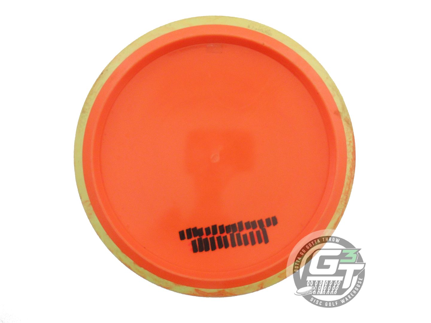 USED Axiom Discs Fission Crave 170g Orange Lime Rim Fairway Driver Golf Disc