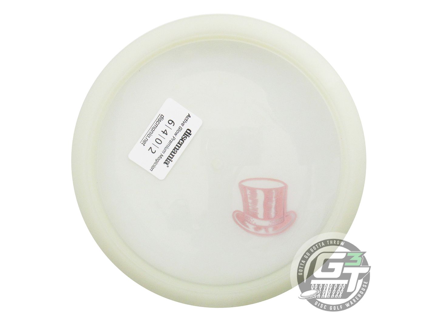 USED DiscMania Active Premium Glow Magician 173g Pink Glitter HAT Driver Disc