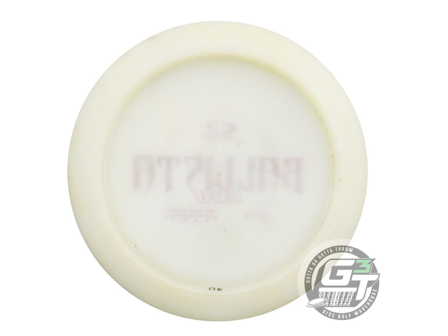 USED Latitude 64 Opto Ballista Pro 176g White Pink Foil Distance Driver Disc