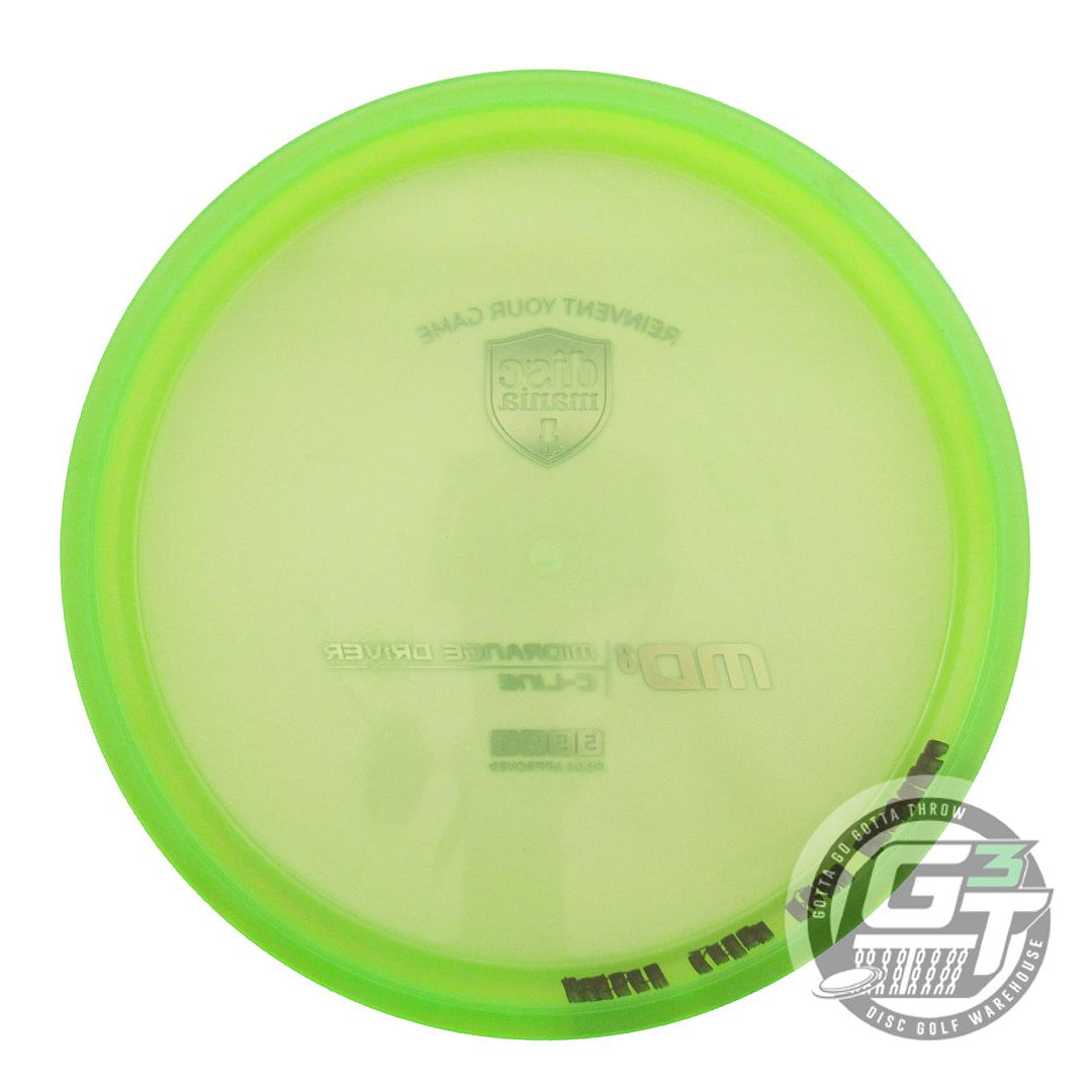 USED DiscMania C-Line MD3 177g Lime Lime Foil Midrange Golf Disc
