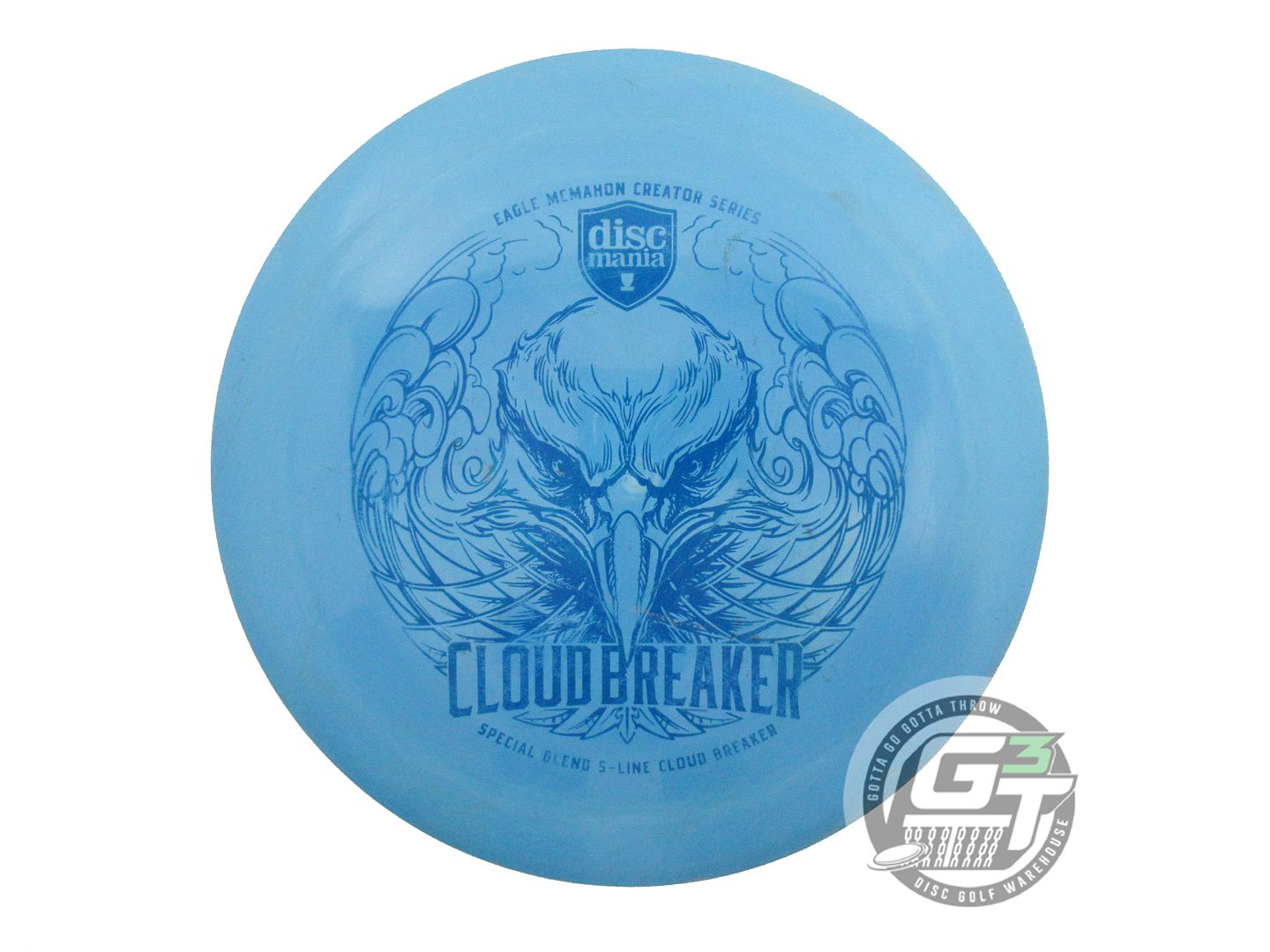 USED DiscMania CLOUD BREAKER 4 S-Line DD3 175g Blue Blue Foil Driver Golf Disc