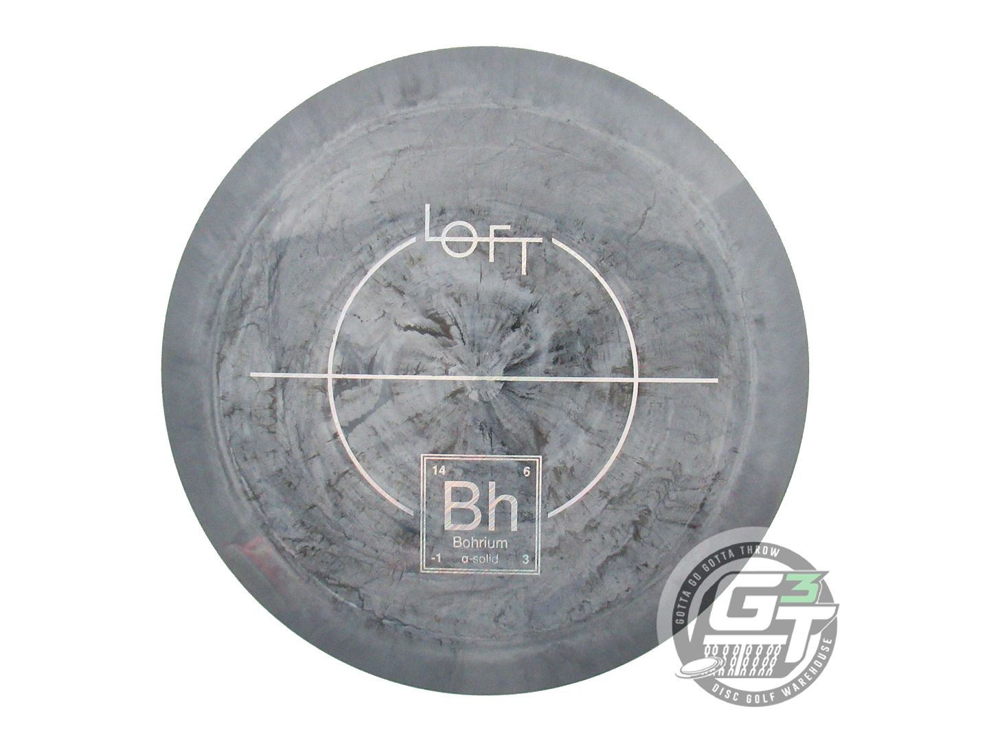 USED Loft Discs Alpha Solid Bohrium 175g Gray Distance Driver Golf Disc