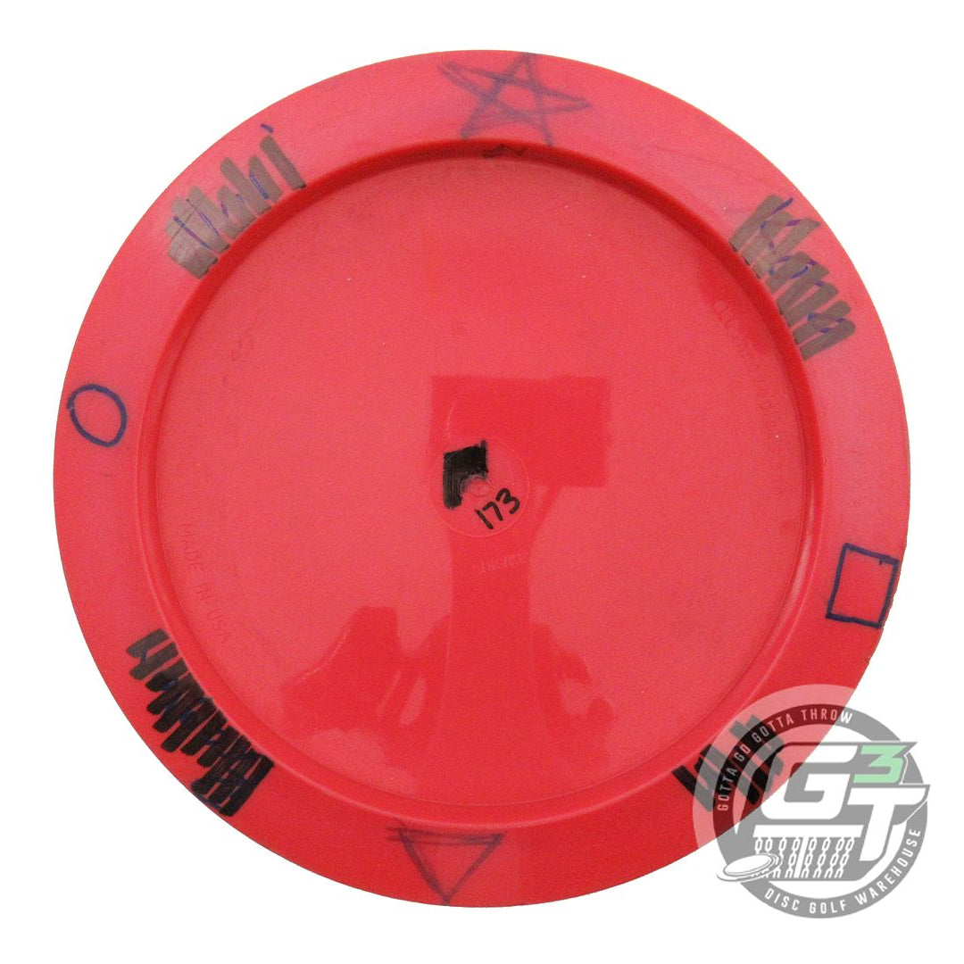 USED Innova Star Shryke 173g Red Teal Shatter Foil Distance Driver Golf Disc