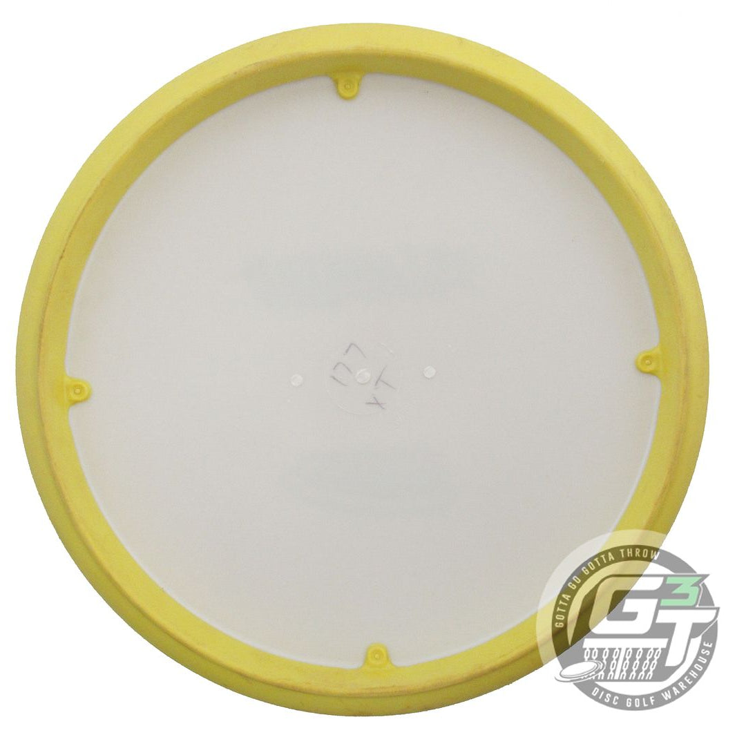USED Innova XT Avatar 177g Ivory Black Stamp Yellow Rim Midrange Golf Disc